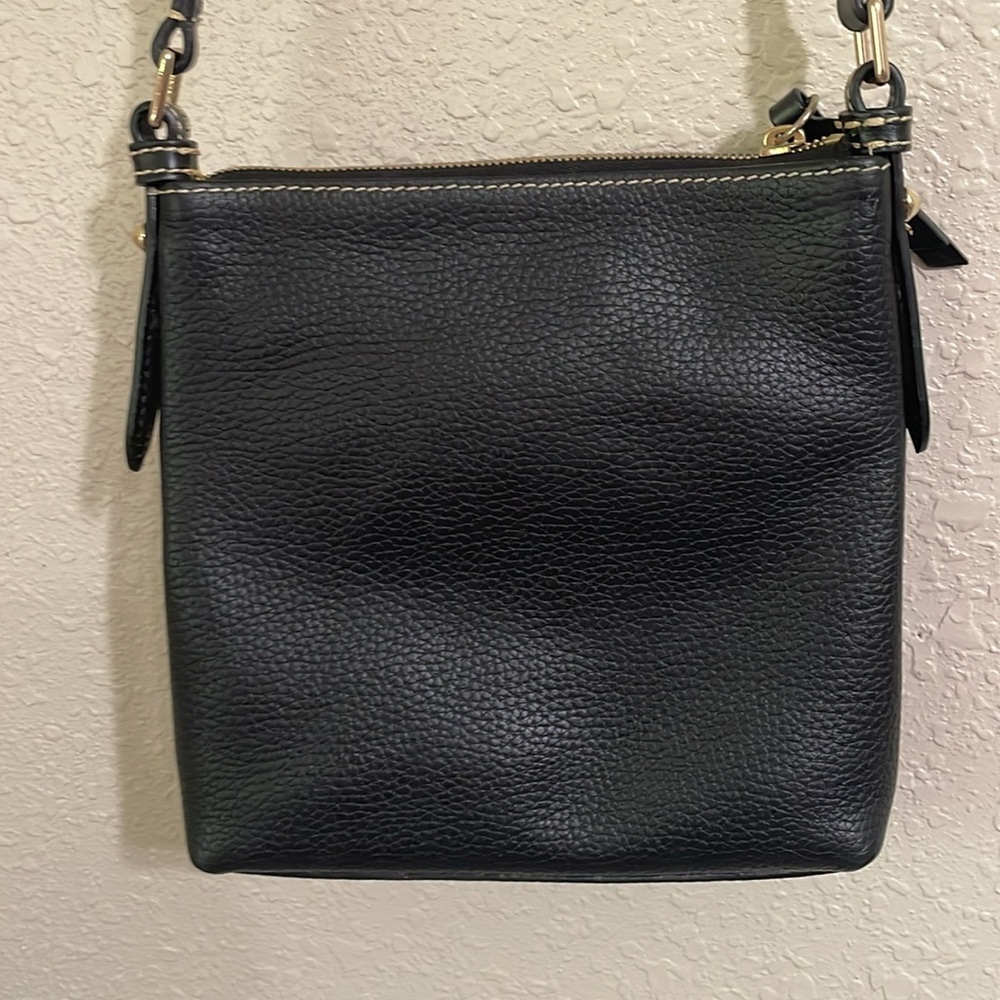 Dooney & Bourke Black Leather Crossbody Bag - Picture 4 of 14